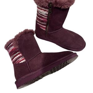 Lamo Purple Suede Women's Winter Boots
